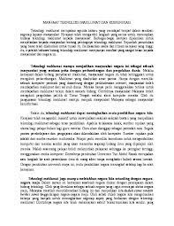 Komunikasi pula, dengan bantuan teknologi proses komunikasi telah menjadi lebih murah, cepat dan juga efisien. Doc Manfaat Teknologi Maklumat Dan Komunikasi Azunaz Zunaz Academia Edu