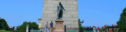 The bunker hill monument is a monument erected at the site of the battle of bunker hill in boston, massachusetts, which was among the first major battles between british and patriot forces in the american revolutionary war. Bunker Hill Monument Museum Visitor Guide