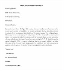 Letter Of Recommendation Template Letter Templates Free Letter Templates Sorority Recommendation Letter