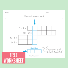 This page has a printable spelling list, worksheets, puzzles, and even testing templates. Math Crossword Puzzles Addition And Subtraction To 10 Worksheets Easy Peasy Learners