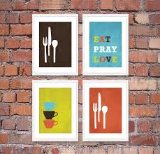 kitchen canvas art diy paintings for