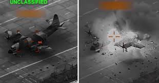 Video of aircraft being destroyed in Iran: U.S. Central Command