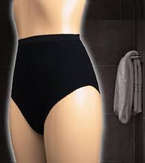 Ladies Protective Pant - Washable Incontinence Pant - Ideal for IBS -  Waterproof Lined Brief - Eco-Friendly Underwear - Black and White :  Amazon.co.uk: Health & Personal Care