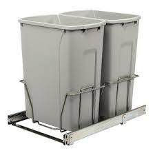 Vauth Sagel Waste Bin Vs Envi Center For Full Access Plastic Swing Top Trash Can Sets Pull Out Trash Cans Kitchen Trash Cans Trash And Recycling Bin