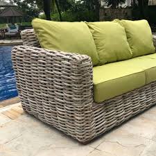 Designer jill sharp weeks brought in new vegetation, furniture, and string lights to help a charleston garden feel like an extension of the home's first floor. Corfu Lux 3 Seater Sofa Suite Big Core Outdoor Rattan Weave Gardens World