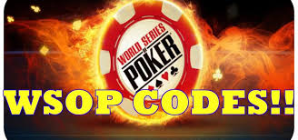 wsop redeem codes october collect free chips and bonus code