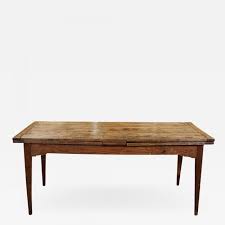 The choice of design and polish hue creates the right statement for your dining room. French Country Dining Table With Pull Out Leaves