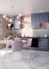 Quer Adicionar Um Pouco De Romance A Cozinha Moderna Entao Use Elementos Dourados Ou Rose Gold Com Interior Design Kitchen Home Decor Kitchen Kitchen Interior