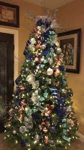 Dallas Cowboys Fan Tree Football Ribbon Yard Ribbon Dallas Cowboys Christmas Dallas Cowboys Christmas Tree Cowboy Christmas