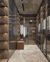 Um A Super Tendencia Apontada Na Ultima Feira De Milao Closet Com Mix De Portas Em Vidro Transparente Vid Dream Closet Design Dressing Room Design Closet Decor