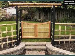 This diy bamboo wind chime idea is much better looking than the one above. Bamboo Fencing Ideas Fence Ideas And Designs Youtube