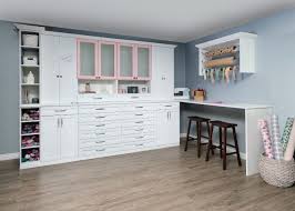 Craft room makeover via craving some creativity. Well Designed Craft Rooms Quality Closets Cary Nc