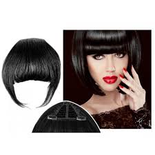 Blasts hair style is best for mature and youthful age. Clip In Fringe Hair Extensions Jet Black 8 Inch