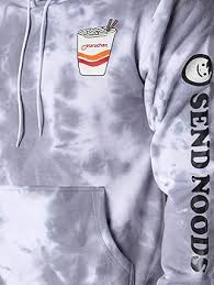 Maruchan Ramen Noodles Men's Send Noodles Adult Tie Dye Pullover Hoodie  (Small) Multicolored at Amazon Men's Clothing store