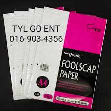 Check 'kertas' translations into english. Foolscap Paper Exam Sheet Kertas Kajang A4 Shopee Malaysia