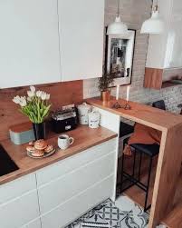 37 Meilleures Idees De Design De Petite Cuisine Cuisine De Petit Appartement Cuisine Appartement Cuisines Dans Salon