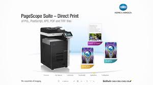 Download the latest drivers, manuals and software for your konica minolta device. Konica Minolta Bizhub C452 C552 C652ds Youtube