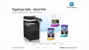 With a compact footprint, sleek design and a monthly output of 120,000 pages, the konica minolta color multifunction laser printer features 31ppm print/copy output, brilliant color quality. Konica Minolta Bizhub C452 C552 C652ds Youtube
