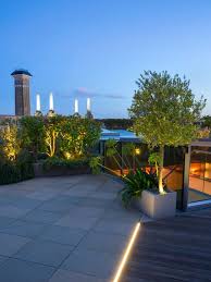 This would be a great gift for a loved one or even a wonderful purchase for someone who has never built their own fairy garden or doesn't know where to start. Roof Terrace Lighting Modern Rooftop Lighting Design Mylandscapes