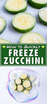 Zucchini freezes rather well both raw and cooked. Pin On Mushroom Side Dishes
