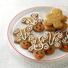 Jolly Ginger Reindeer Cookies Recipe Easy Christmas Cookies Decorating Christmas Cookies Easy Cookie Decorating