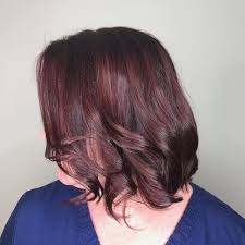 When choosing a highlight shade for dark brown hair, its best to start within one or two shades of your base color.that said, your stylist can work with you to achieve lighter and brighter highlights overtime. Wickedsketchyashlee Burgundy Highlights For Short Hair