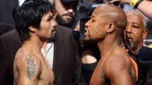 Mayweather obtuvo un estimado de 220 millones de dólares de su pelea con pacquiao, que finalmente tuvo lugar después de años de negociaciones. Mayweather Y Pacquiao Se Reencuentran En Un Partido De La Nba As Com