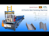 [ Purlin ] Quick Interchangeable C/Z Purlin Roll Forming Machine | C/Z  Channel Roll Forming Machine
