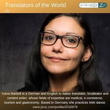 German and English to Italian translator, posteditor and copywriter