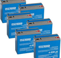Amazon.com: Set of 6, 6-DZM-20 12V 20Ah Sealed Lead Acid ...