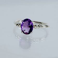 Amethyst Ring February Birthstone By Thejewelrygirlsplace Amethyst Ring Amethyst Jewelry Aquarius Jewelry