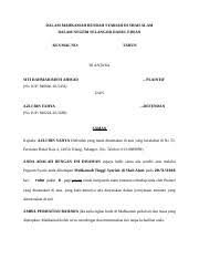 Negeri selangor warta kerajaan diterbitkan dengan kuasa government of selangor gazette published by authority jil. Saman Syariah Borang Ms 2 Enakmen Tatacara Mal Mahkamah Syariah Negeri Pulau Pinang 2004 Seksyen 8 A Saman Di Dalam Mahkamah Rendah Syariah Daerah Course Hero