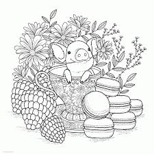 Giraffe coloring pages for adults allow you to unleash your creativity to the fullest. New Adult Coloring Pages A Pig Coloring Pages Printable Com