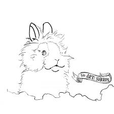 Exclusive bunny slippers and more!. Fuzzy Bunny Traceable The Art Sherpa Community The Art Sherpa