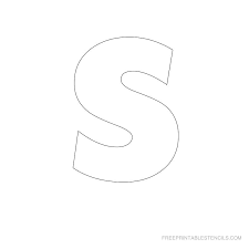 Get crafty with your abc's using these printable alphabet letters that you can cut out and decorate. Big Letter Printable Stencils A To Z Free Printable Stencils