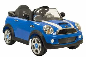 Sunny Baby Akulu Mini Cooper Mavi Mavi Arabalar Araba Arabalar
