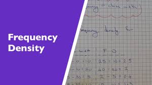 How To Work Out Frequency Density For Drawing A Histogram Youtube