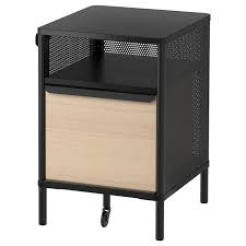 Do you need a storage bench in your kitchen or dining room? Bekant Storage Unit On Legs Mesh Black 16 1 8x24 Ikea