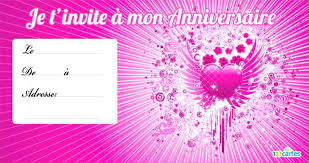 Ci après vous trouverez ci dessous quelques. Carte Invitation Anniversaire Fille 10 Ans Gratuite A Imprimer Jorrka