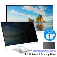 Privacy screens are a form of monitor filters, which prevent light from reflecting off of a glass screen. 21 5 24 Inch Computer Monitor Universal Privacy Filter Film Screen Protector Anti Sneak Peek 100 Anti Blue Eye Protection Film Screen Protectors Aliexpress