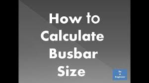 how to calculate busbar size in electrical panel calculate aluminium copper busbar size