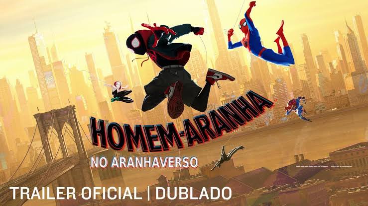 Resultado de imagem para cartaz filme homem-aranha no aranhaverso"