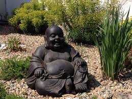 Statue Bouddha Rieur Chinois 43 Cm Decoration Zen Pour Interieur Exterieur Jardin Zen Feng Shui Amazon Fr Cuisine M Statue Bouddha Bouddha Bouddha Rieur