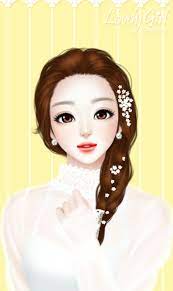 Gambar kartun korea cewek cantik animasi bergerak korea lucu imut cewek korea terkenal dengan wajah cantik dan kulit putih yang mulus dan bersih. Enakei Wallpapers And Mellow J Image Lovely Girl Image Beautiful Barbie Dolls Painting Of Girl