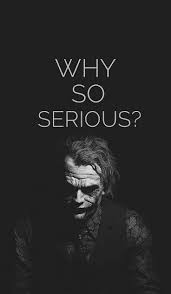 Why choose a why so serious? Joker Hd Wallpaper 4k Why So Serious