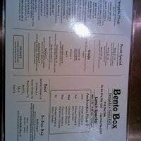 Menu Bento Box Midtown Sacramento Ca