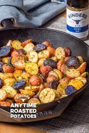 Anytime Roasted Potatoes Prime Rib Dinner Potato Recipes Prime Rib