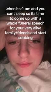 Rather Stay Up Listening Then Talking at Your Funeral