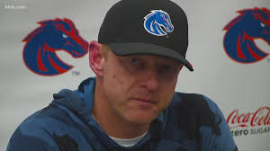 Boise State coach Bryan Harsin explains the Broncos' 20-17 win over Wyoming
