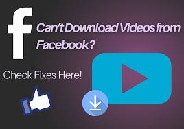 Cant Download Videos From Facebook? 3 Fixes Here!